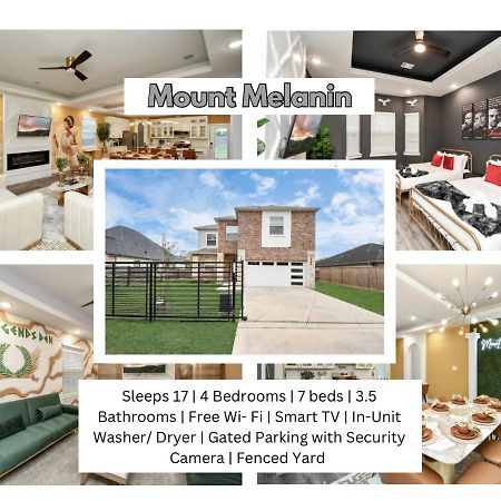 Mount Melanin Spacious 4Bd Home Sleeps 17 - Near Nrg Stadium Houston Exterior photo