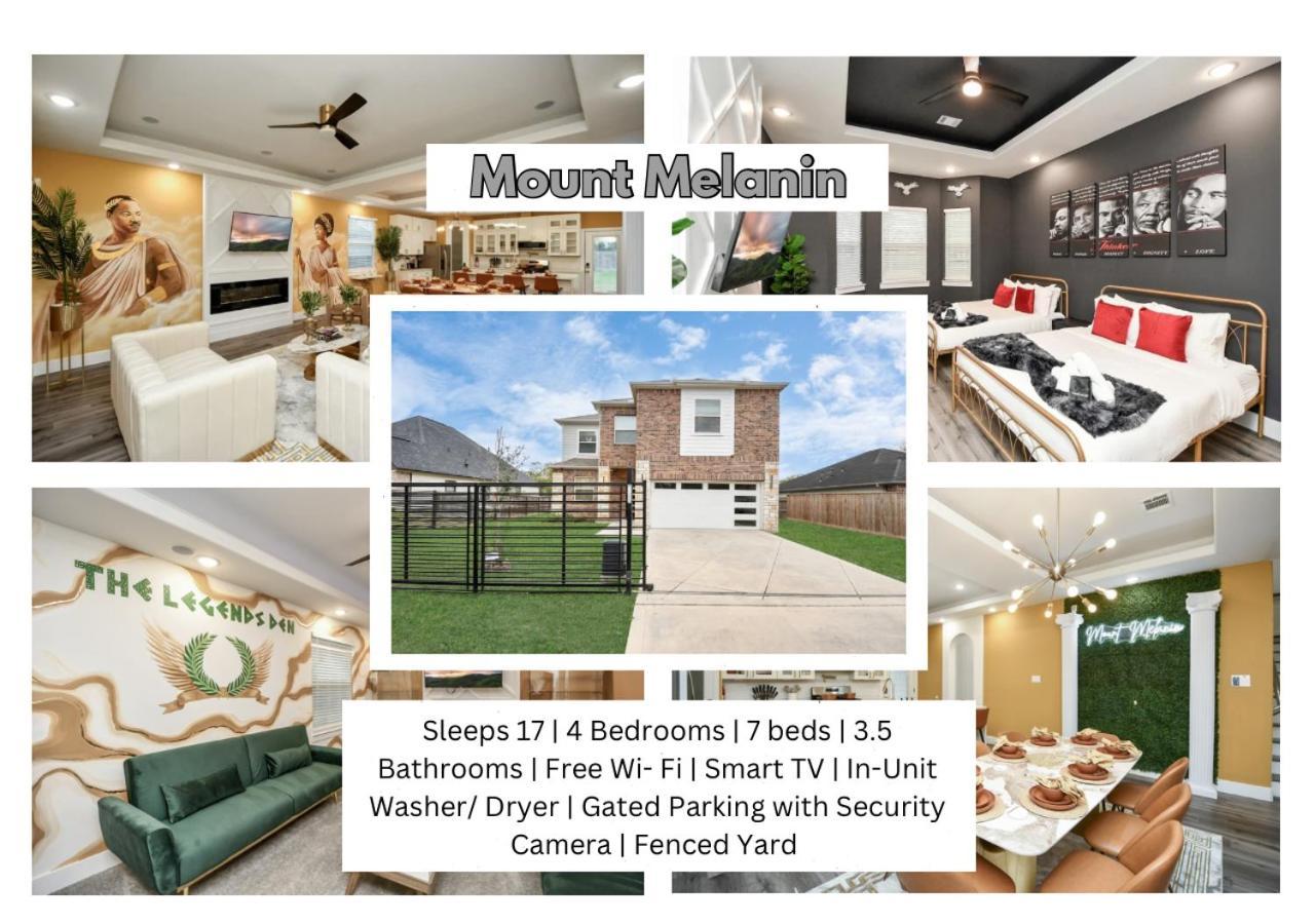 Mount Melanin Spacious 4Bd Home Sleeps 17 - Near Nrg Stadium Houston Exterior photo